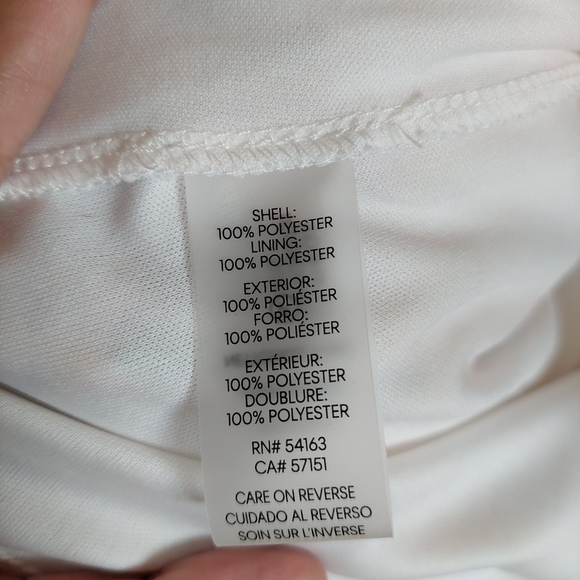 Calvin Klein Plus Size Printed V-Neck Bell-Sleeve Shift Dress Size 18W - Picture 8 of 9